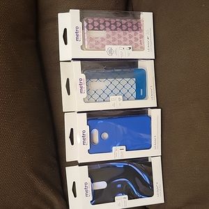 (4) METRO BY T-MOBILE PHONE CASES